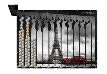 Wand spaarpot | Eiffeltoren | Perfect cadeau voor stadsliefhebbers