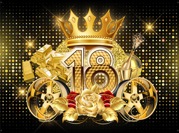 Boîte murale décorative | 18e anniversaire pour garçons