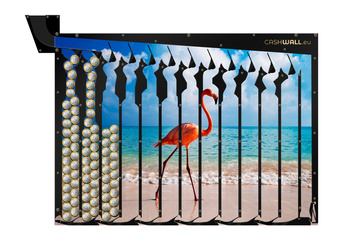 Spaarpot voor aan de muur | Flamingo | Leuk cadeau-idee voor iedereen