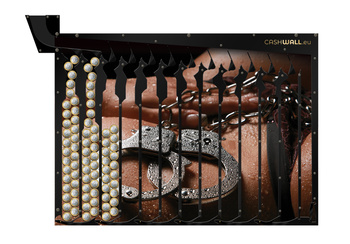 Nástenná pokladnička | putá | ideálny nápad na darček k narodeninám