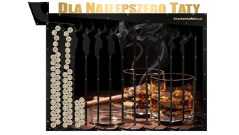 Skarbonka Ścienna Dzień Ojca  | Prezent Dla Taty z napisem