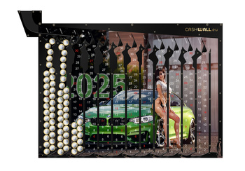 Calendrier 2025 Femme avec voiture | Le cadeau parfait pour un homme