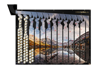 Kalender 2026 Bergblick | Spardose aus den Bergen