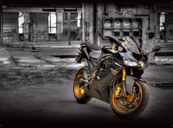 Boîte murale décorative | Moto