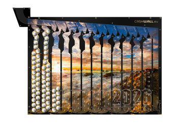 Kalender 2026 Sonnenuntergang | Landschaft mit Sonnenuntergang | Spardose