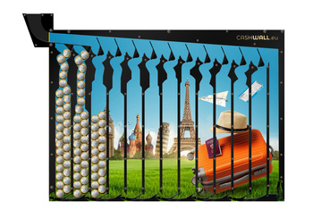 Tirelire murale | Voyages | Cadeau parfait pour les fans de voyages