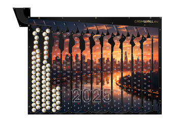 Kalender 2025 CITY | Stadt - Sonnenuntergang