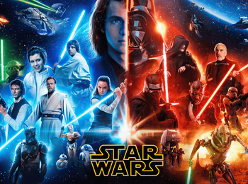 Tło do skarbonki - Star Wars