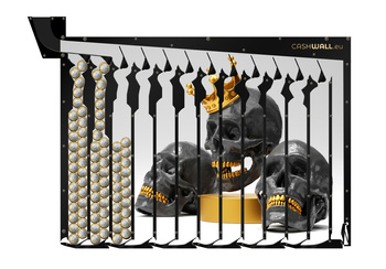 Wandspardose | Totenkopf | Super Geschenk im Totenkopf-Design